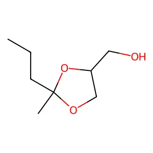 2-Methyl-2-propyl-1,3-dioxolane-4-methanol structure