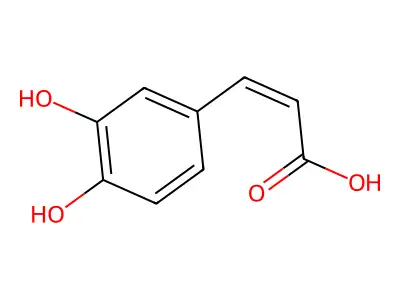 caffeic acid, (Z)- structure
