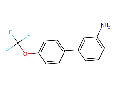 4'-Trifluoromethoxy-biphenyl-3-ylamine structure