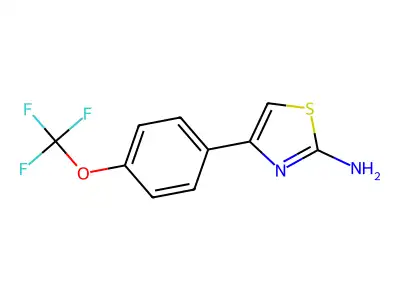 4-(2-Amino-1,3-thiazol-4-yl)benzonitrile structure