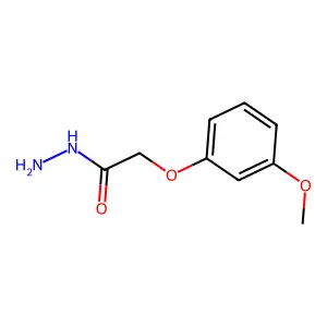 2-(3-Methoxyphenoxy)acetohydrazide structure