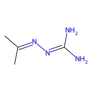 2-(Propan-2-ylideneamino)guanidine structure