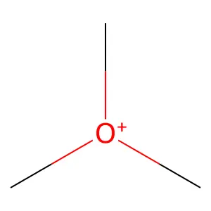 Trimethyloxonium structure