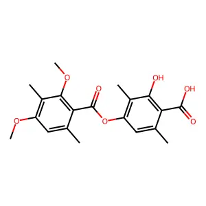 网衣酸 structure
