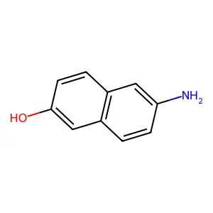 6-Amino-2-naphthalenol structure
