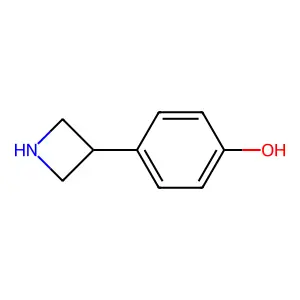 Phenol, p-(3-azetidinyl)- structure