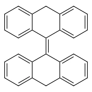 Anthracene, 9-(9(10H)-anthracenylidene)-9,10-dihydro- structure