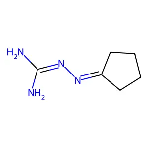 2-(Cyclopentylideneamino)guanidine structure