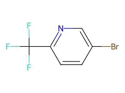 5-Bromo-2-(trifluoromethyl)pyridine structure