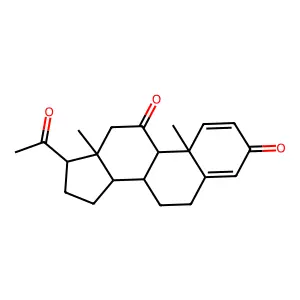 Pregna-1,4-diene-3,11,20-trione structure