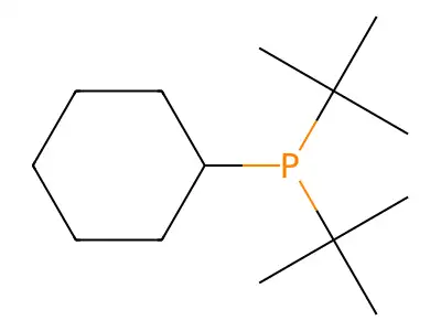 Di-tert-butylphenylphosphine structure