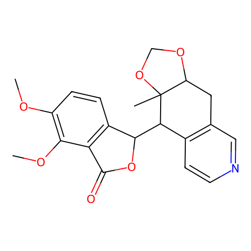alpha-Hydrastine structure