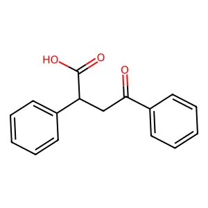 4-Oxo-2,4-diphenylbutanoic acid structure