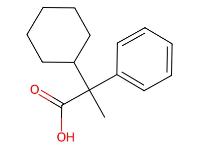 alpha-Cyclohexyl-alpha-methylbenzeneacetic acid structure