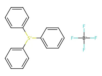 Triphenylsulfonium Tetrafluoroborate structure