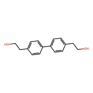4,4'-Biphenyldiethanol structure