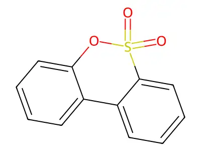 Benzo[c][2,1]benzoxathiine 6,6-dioxide structure