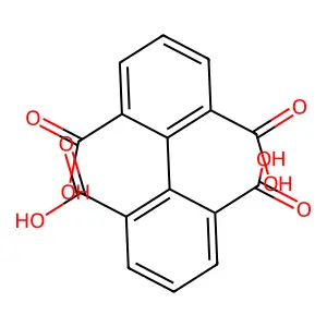 [1,1'-Biphenyl]-2,2',6,6'-tetracarboxylic acid structure