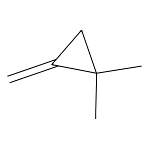Cyclopropane, 1,1-dimethyl-2-methylene- structure