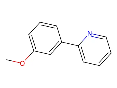2-(3-Methoxyphenyl)pyridine structure