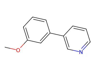 3-(3-Methoxyphenyl)pyridine structure