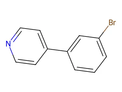 4-Bromo-3-phenylpyridine structure