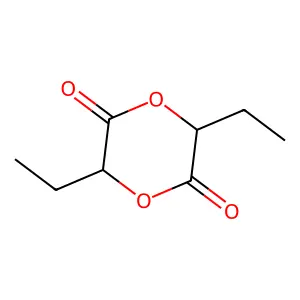 3,6-Diethyl-1,4-dioxane-2,5-dione structure
