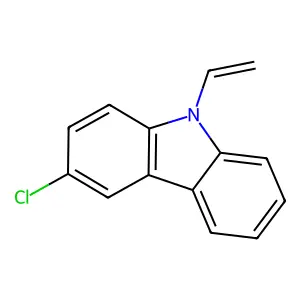9H-Carbazole, 3-chloro-9-ethenyl- structure