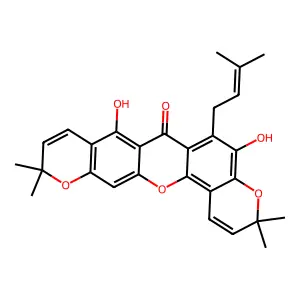 Mangostenone A structure