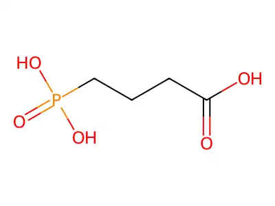 4-Phosphonobutyric Acid structure