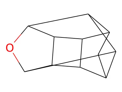 5-Oxahexacyclo[5.4.1.02,6.03,10.04,8.09,12]dodecane structure