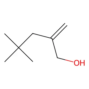 4,4-Dimethyl-2-methylene-1-pentanol structure