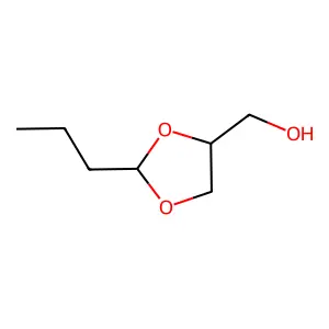 1,3-Dioxolane-4-methanol, 2-propyl- structure