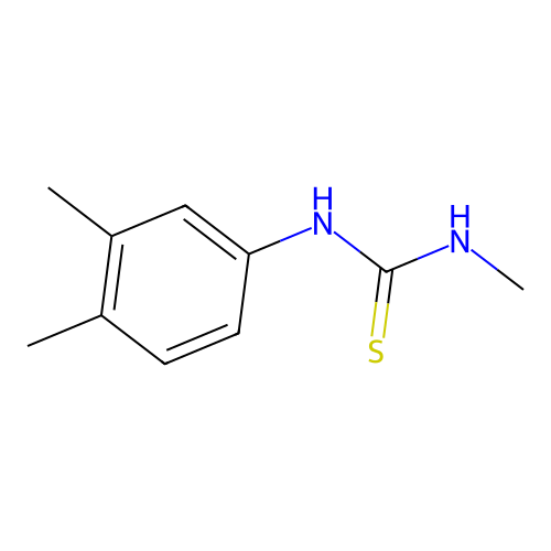 1-(3,4-Dimethylphenyl)-3-methylthiourea structure