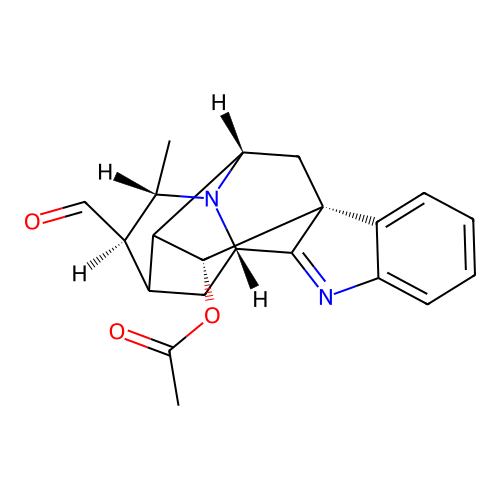 霹雳萝芙木碱 structure