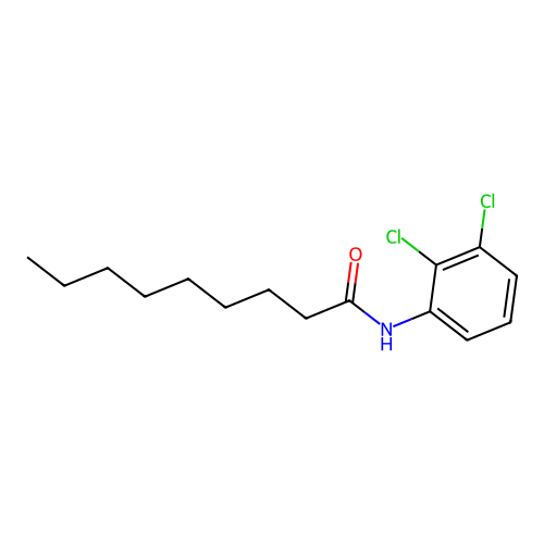 N-(2,3-dichlorophenyl)nonanamide structure