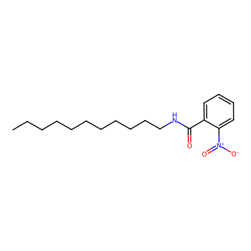2-nitro-N-undecylbenzamide structure
