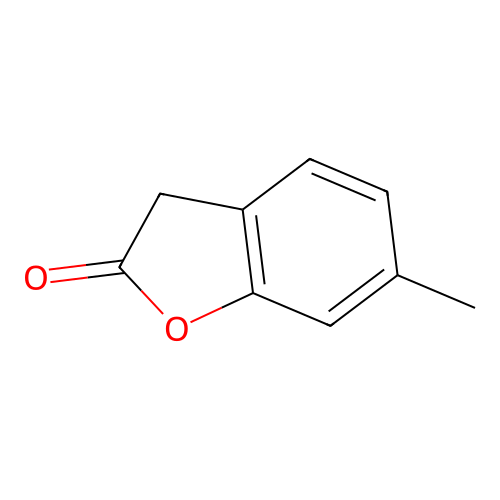 6-methyl-3H-1-benzofuran-2-one structure