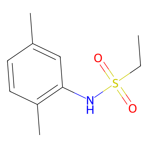 N-(2,5-dimethylphenyl)ethanesulfonamide structure
