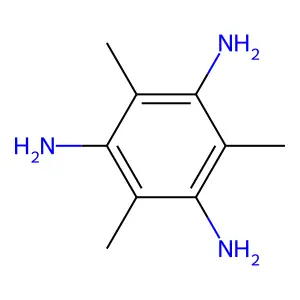 2,4,6-Trimethylbenzene-1,3,5-triamine structure