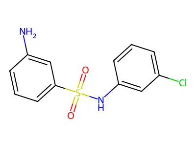 N-(3-Chlorophenyl) 3-aminobenzenesulfonamide structure
