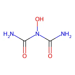 3-Hydroxybiuret structure