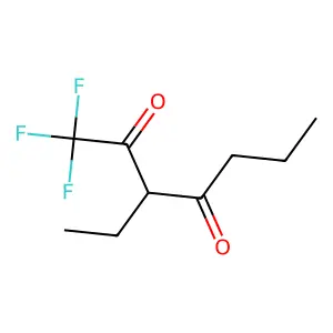 3-Ethyl-1,1,1-trifluoroheptane-2,4-dione structure