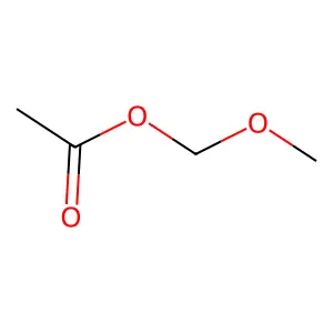 Methanol, 1-methoxy-, 1-acetate structure