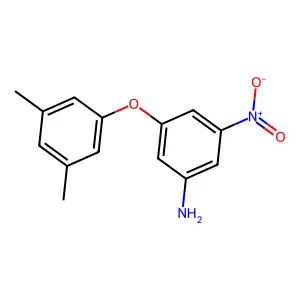 3-(3,5-Dimethylphenoxy)-5-nitrobenzenamine structure
