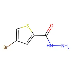 4-Bromothiophene-2-carbohydrazide structure