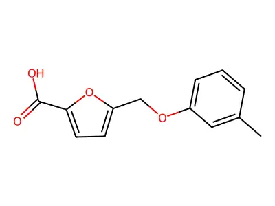 Methyl 5-((4-fluorophenoxy)methyl)furan-2-carboxylate structure