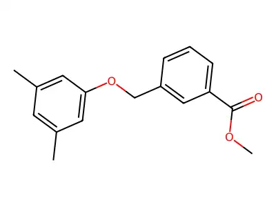 Methyl 3-[(3,5-dimethylphenoxy)methyl]benzoate structure