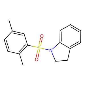 1-(2,5-Dimethylphenyl)sulfonyl-2,3-dihydroindole structure