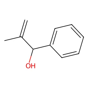 2-Methyl-1-phenyl-2-propen-1-ol structure